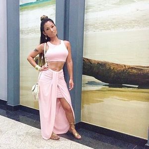 Pink Vacation Two Piece Set